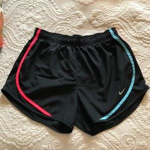 Black Nike Dry Tempo Running Shorts Size Medium